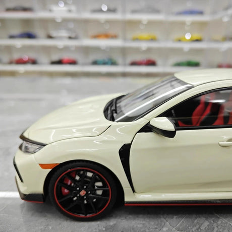 [OTTO] 1:18 Honda 2020 Civic Type R FK8 White Model Car Resin