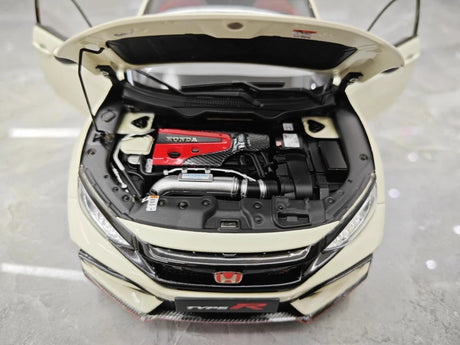 [OTTO] 1:18 Honda 2020 Civic Type R FK8 White Model Car Resin