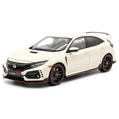 [OTTO] 1:18 Honda 2020 Civic Type R FK8 White Model Car Resin