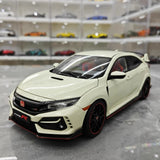 [OTTO] 1:18 Honda 2020 Civic Type R FK8 White Model Car Resin