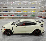 [OTTO] 1:18 Honda 2020 Civic Type R FK8 White Model Car Resin