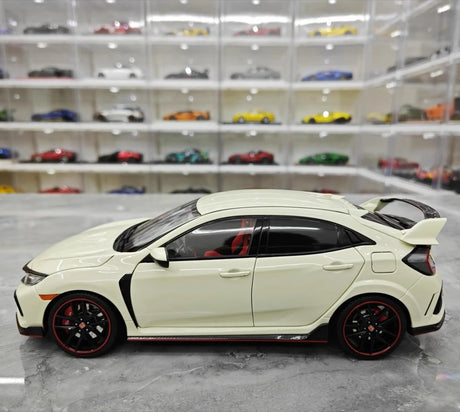 [OTTO] 1:18 Honda 2020 Civic Type R FK8 White Model Car Resin