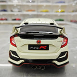 [OTTO] 1:18 Honda 2020 Civic Type R FK8 White Model Car Resin