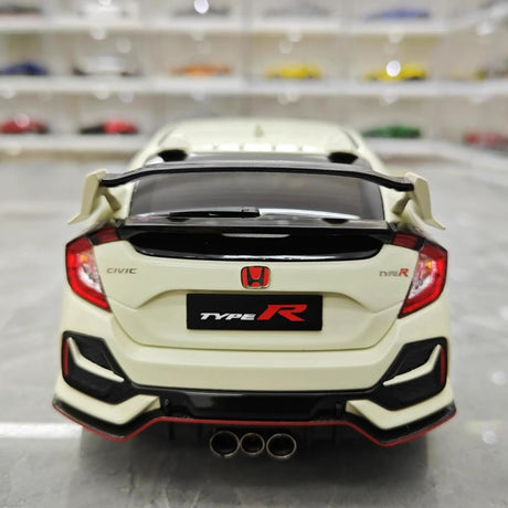 [OTTO] 1:18 Honda 2020 Civic Type R FK8 White Model Car Resin