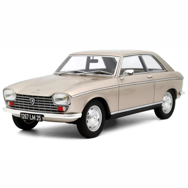 [OTTO] 1:18 Peugeot 1965 204 guld modellbil resin