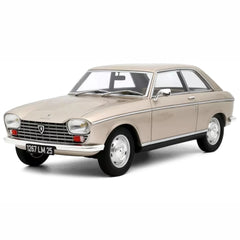 [OTTO] 1:18 Peugeot 1965 204 oro modellino di auto resina