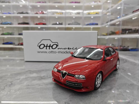 [OTTO] 1:18 Alfa Romeo 2002 156 GTA Red Model Car Resin