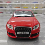 [OTTO] 1:18 Audi 2006 RS4 B7 rouge voiture miniature Resin
