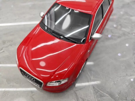 [OTTO] 1:18 Audi 2006 RS4 B7 Red Model Car Resin