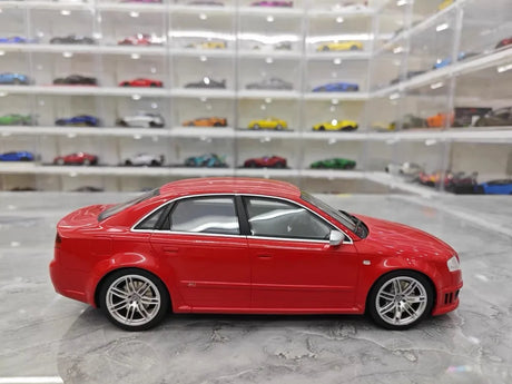 [OTTO] 1:18 Audi 2006 RS4 B7 Red Model Car Resin