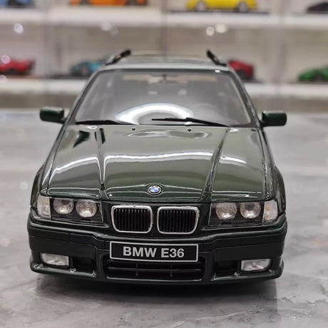 [OTTO] 1:18 BMW 1995 E36 328i Touring Green Model Car Resin