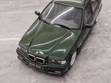 [OTTO] 1:18 BMW 1995 E36 328i Touring Green Model Car Resin