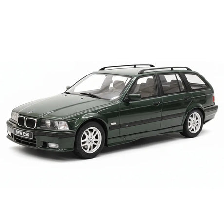 [OTTO] 1:18 BMW 1995 E36 328i Touring Green Model Car Resin