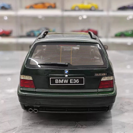 [OTTO] 1:18 BMW 1995 E36 328i Touring Green Model Car Resin