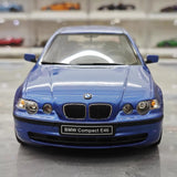 [OTTO] 1:18 BMW 2001 E46 318ti Compact Blue Model Car Resin