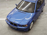 [OTTO] 1:18 BMW 2001 E46 318ti Compact Blue Model Car Resin