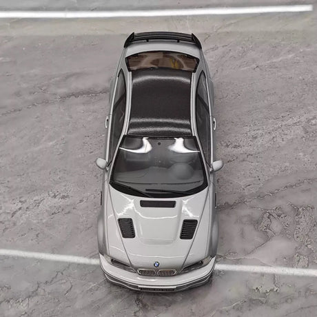 [OTTO] 1:18 BMW 2001 M3 E46 GTR Silver Model Car Resin