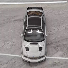 [OTTO] 1:18 BMW 2001 M3 E46 GTR Silver Model Car Resin
