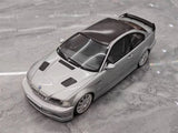 [OTTO] 1:18 BMW 2001 M3 E46 GTR hopea pienoismalli Hartsi