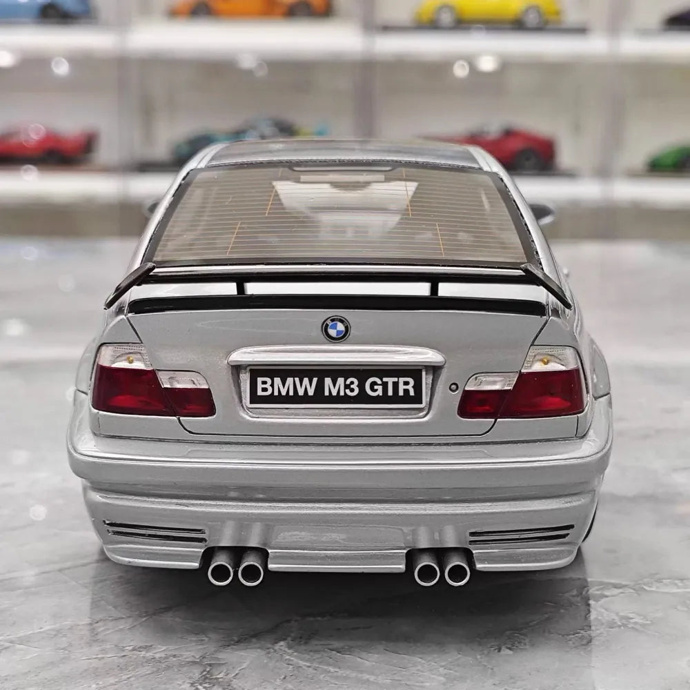 [OTTO] 1:18 BMW 2001 M3 E46 GTR hopea pienoismalli Hartsi