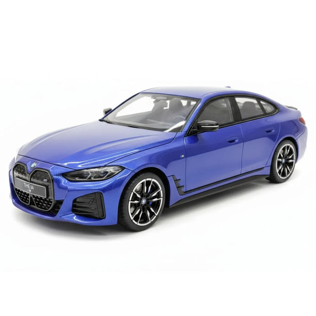 [OTTO] 1:18 BMW 2022 M50 i4 Blue Model Car Resin