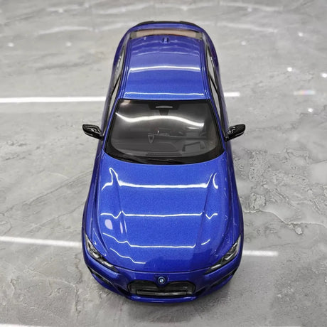 [OTTO] 1:18 BMW 2022 M50 i4 Blue Model Car Resin