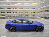 [OTTO] 1:18 BMW 2022 M50 i4 Blue Model Car Resin