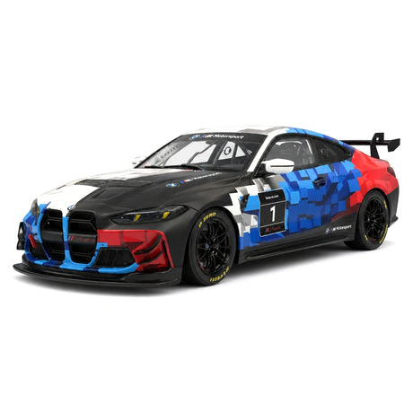 BMW 2024 M4 GT4 #1 M Motorsport Livery 1:18 resin model car by OTTO - view 9