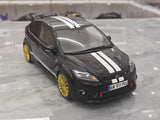 [OTTO] 1:18 Ford 2009 Focus MK2 RS Black Model Car Resin
