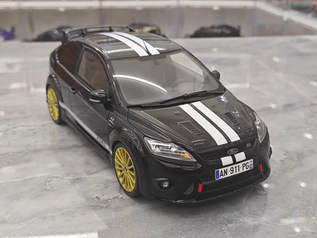 [OTTO] 1:18 Ford 2009 Focus MK2 RS Black Model Car Resin