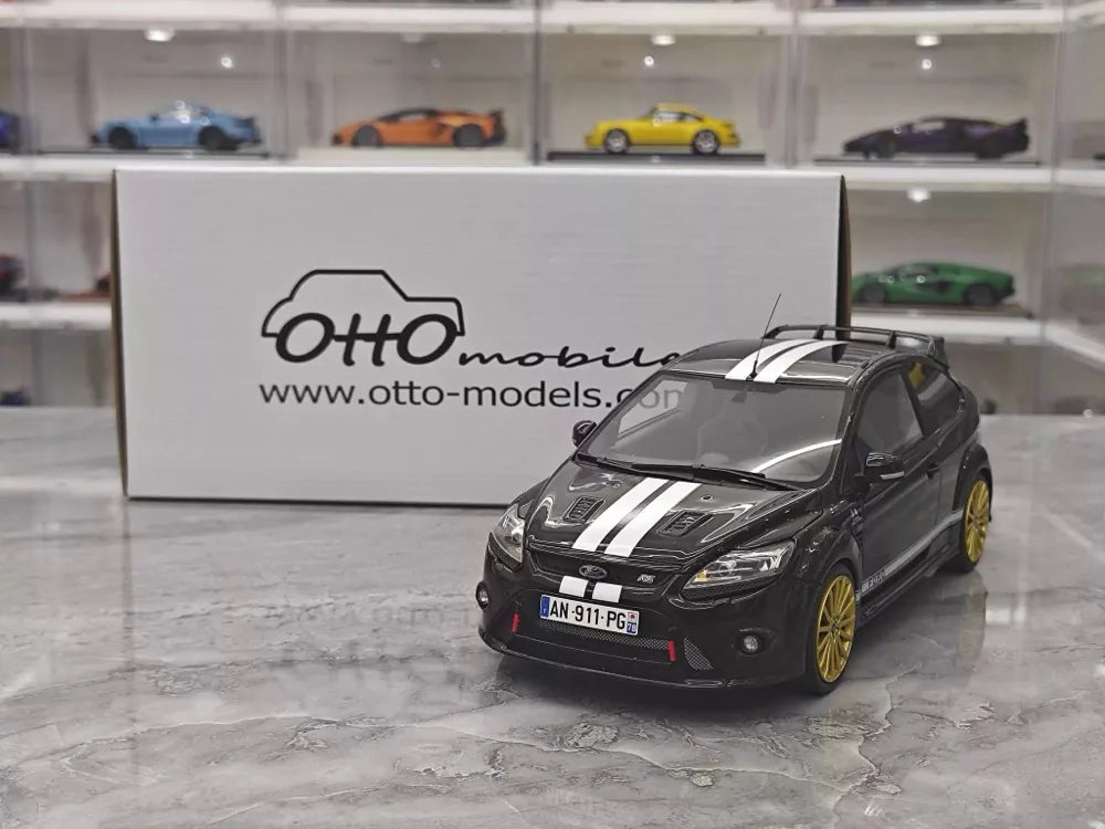 [OTTO] 1:18 Ford 2009 Focus MK2 RS ブラック モデルカー レジン