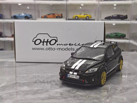 [OTTO] 1:18 Ford 2009 Focus MK2 RS Black Model Car Resin