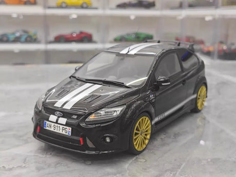 [OTTO] 1:18 Ford 2009 Focus MK2 RS Black Model Car Resin