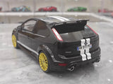 [OTTO] 1:18 Ford 2009 Focus MK2 RS Black Model Car Resin