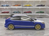 [OTTO] 1:18 Ford 2009 Focus MK2 RS Blue Model Car Resin