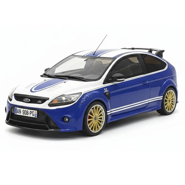 [OTTO] 1:18 Ford 2009 Focus MK2 RS Blue Model Car Resin
