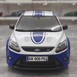 [OTTO] 1:18 Ford 2009 Focus MK2 RS Blue Model Car Resin