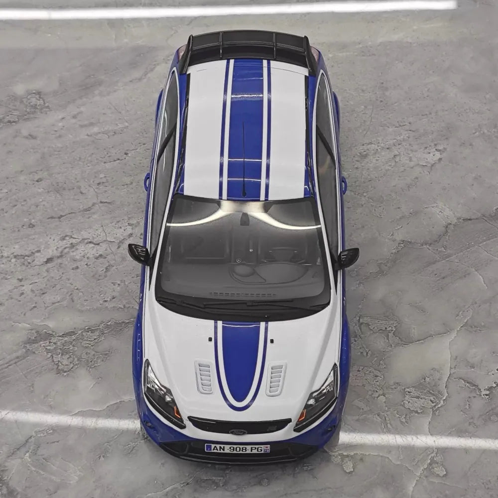 [OTTO] 1:18 Ford 2009 Focus MK2 RS Blue Model Car Resin