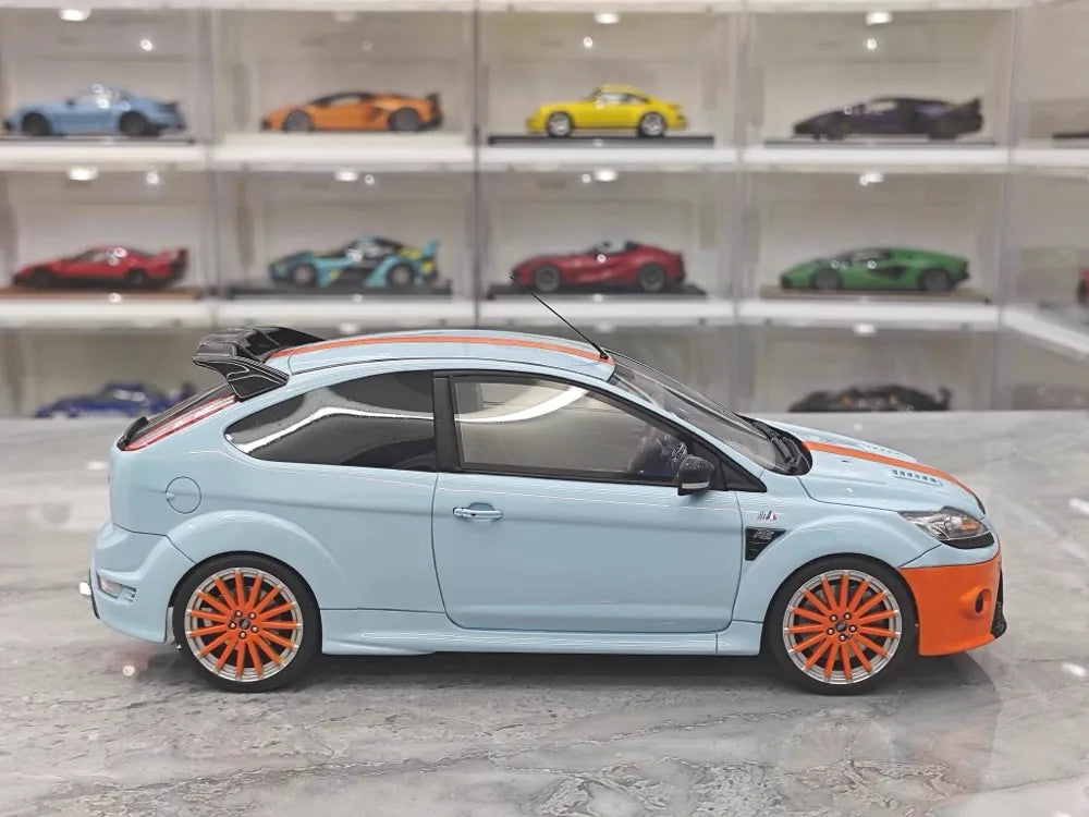 [OTTO] 1:18 Ford 2009 Focus MK2 RS Gulf Model Car Resin