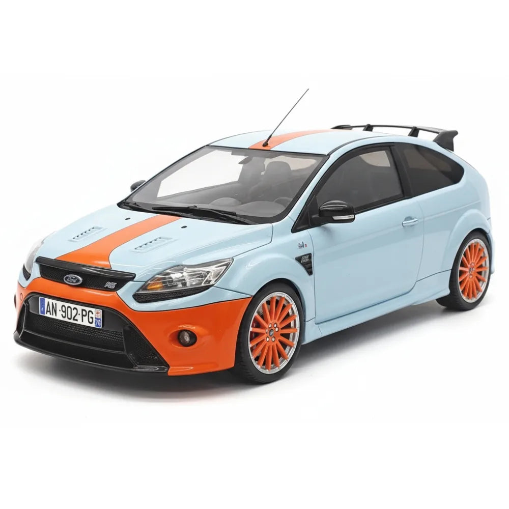 [OTTO] 1:18 Ford 2009 Focus MK2 RS Gulf Model Car Resin