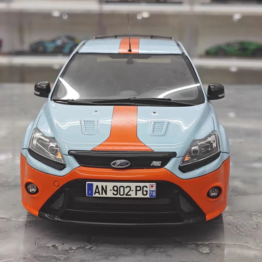 [OTTO] 1:18 Ford 2009 Focus MK2 RS Gulf Model Car Resin