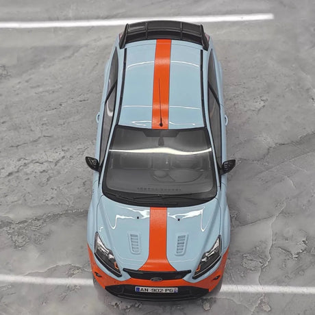 [OTTO] 1:18 Ford 2009 Focus MK2 RS Gulf Model Car Resin