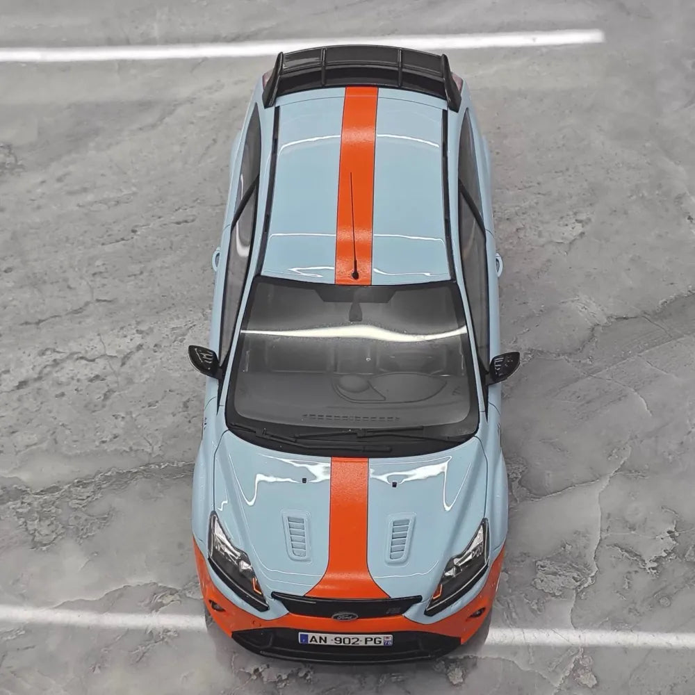 [OTTO] 1:18 Ford 2009 Focus MK2 RS Gulf Model Car Resin