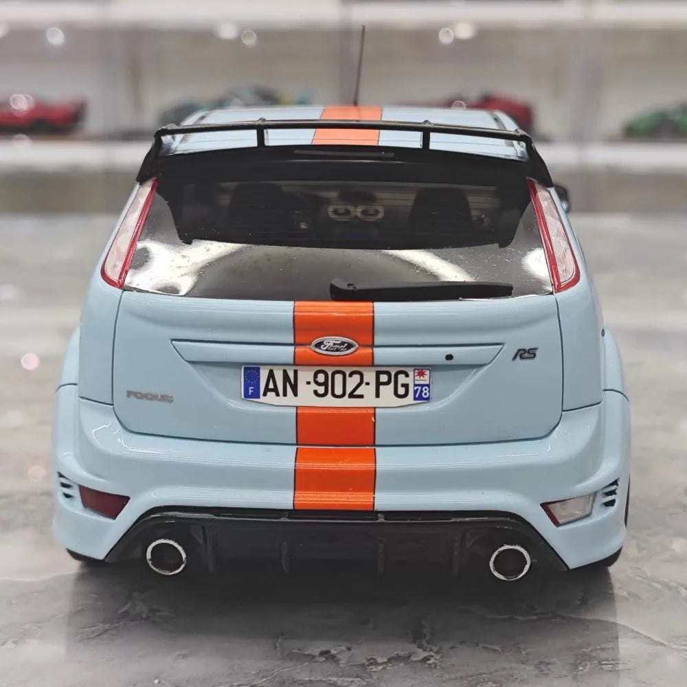 [OTTO] 1:18 Ford 2009 Focus MK2 RS Gulf Model Car Resin