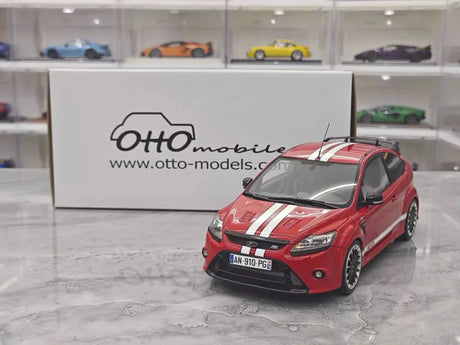[OTTO] 1:18 Ford 2009 Focus MK2 RS Red Model Car Resin