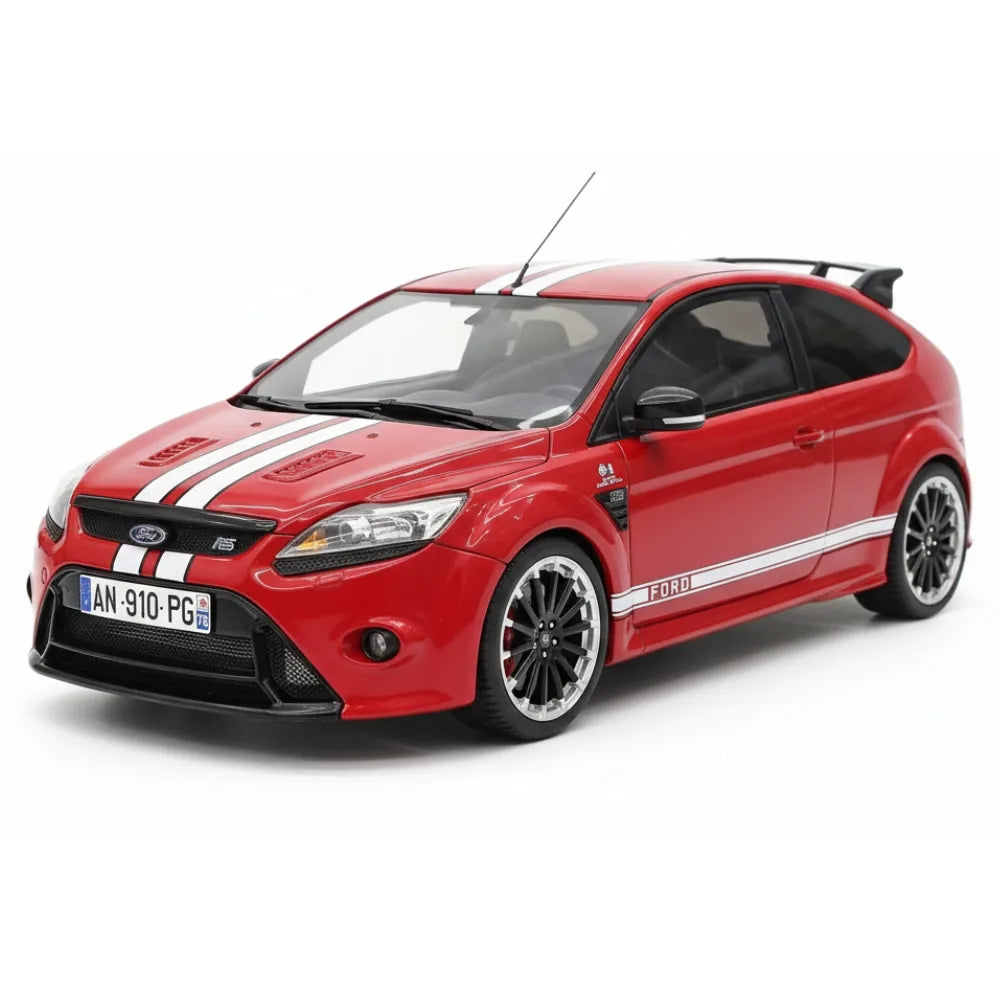 [OTTO] 1:18 Ford 2009 Focus MK2 RS Red Model Car Resin