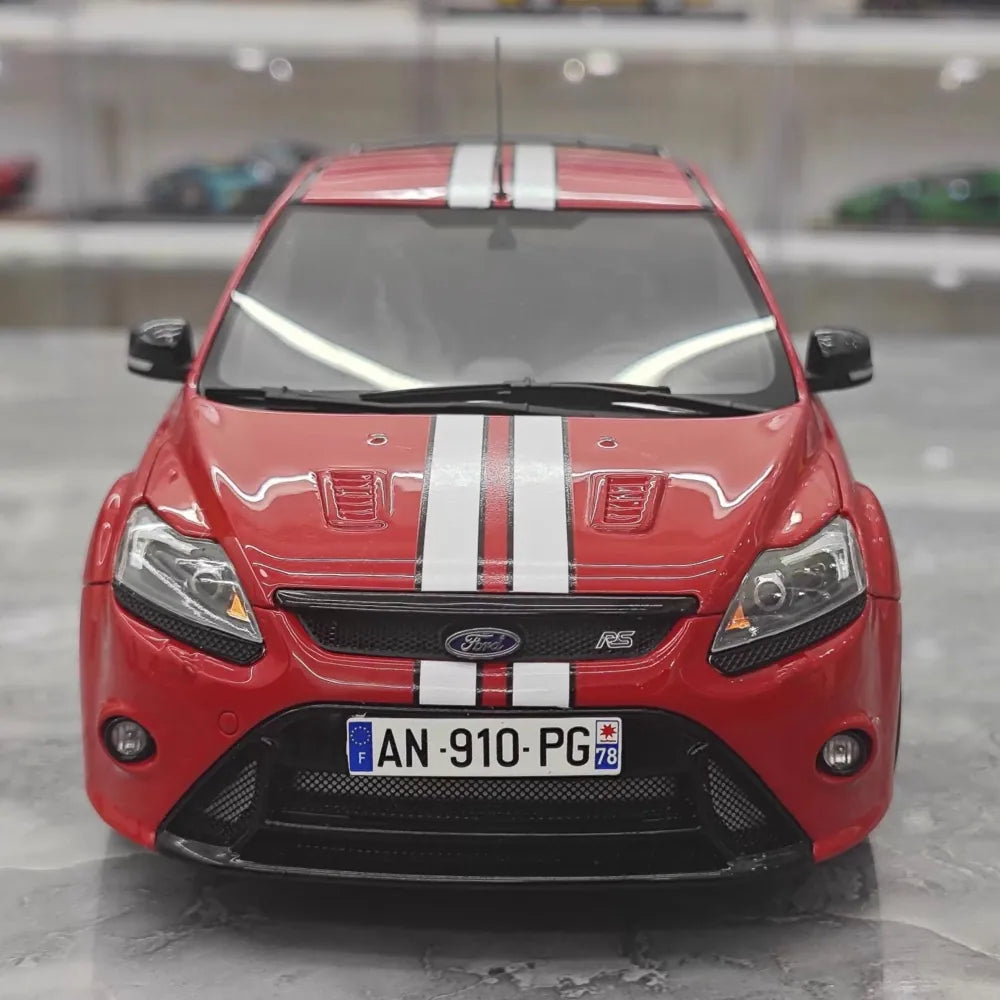 [OTTO] 1:18 Ford 2009 Focus MK2 RS Red Model Car Resin