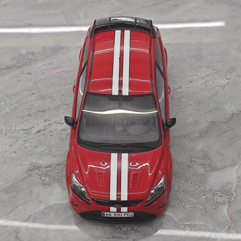 [OTTO] 1:18 Ford 2009 Focus MK2 RS Red Model Car Resin