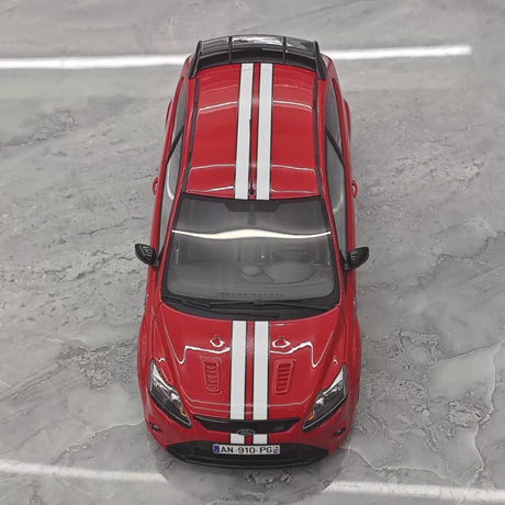 [OTTO] 1:18 Ford 2009 Focus MK2 RS Red Model Car Resin