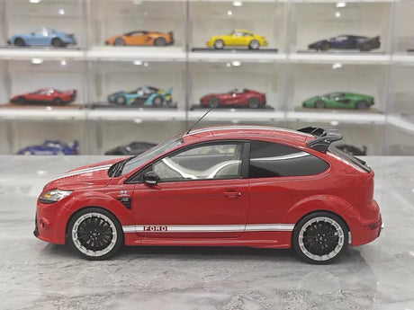 [OTTO] 1:18 Ford 2009 Focus MK2 RS Red Model Car Resin